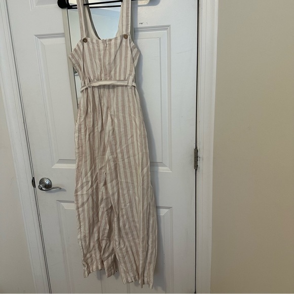 Striped linen jumpsuit​​​ - Picture 6 of 6